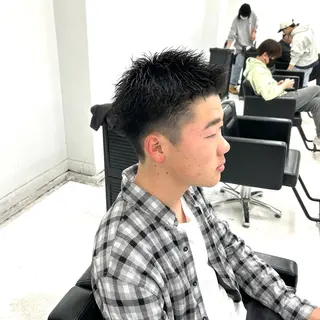 ショート メンズ 【メンズパーマ特化】 🍏網中勇喜のヘアスタイル