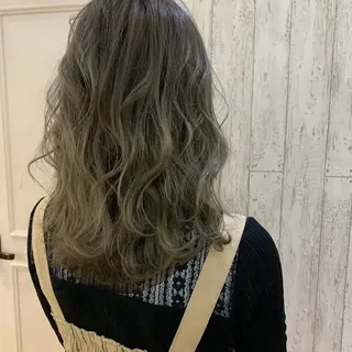 カラー 本町/新町/心斎橋 透明感カラーSANCのヘアスタイル