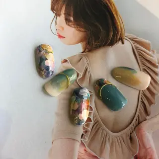 ネイル arm in arm ︎✿Yamamotoのマツエク・マツパデザイン