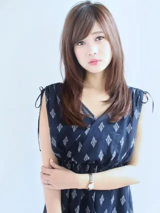 ロング カラー メンズカット/パーマ 深浦　庄晴のヘアスタイル