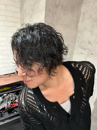 ショート パーマ パーソナルカラー 診断🍀マリンのヘアスタイル