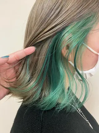 ミディアム カラー 【カラーリスト】 Likka.のヘアスタイル
