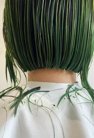 ショート MIGxLIG所属・けー ボブのヘアスタイル