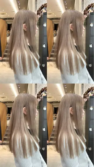 ミディアム MAEDA 西金沢美容室のヘアスタイル