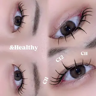 マツエク・マツパ アンドヘルシー/束感 /LED🩶MIYUのマツエク・マツパデザイン