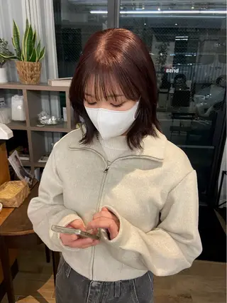 ミディアム hikari/表参道 /レイヤーカットのヘアスタイル