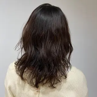 ミディアム パーマ 🌷レイヤーカット/ フルキシオリ🌷のヘアスタイル