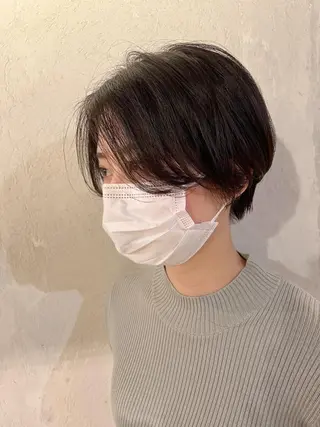 ショート 透明感カラー ✨ 韓国艶髪💗菅原のヘアスタイル