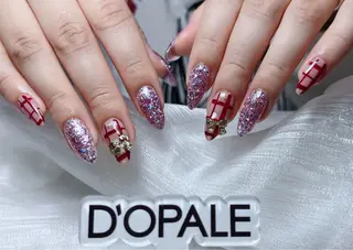 ネイル D‘OPALEサロン所属・長さ出し専門店 上野kkのネイルデザイン