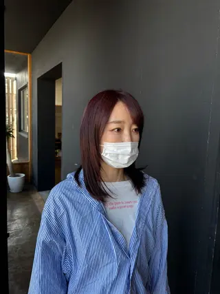 カラー hanare・SOJi所属・Takahashi Noa🍊のヘアスタイル