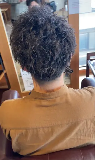 ショート パーマ メンズ 🐻千葉 碧和🐻のヘアスタイル