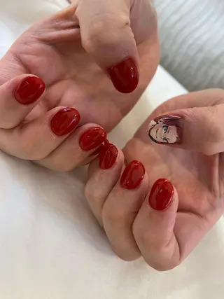 ショート 池袋痛ネイル Nok. 渡辺のネイルデザイン