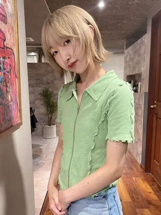 ショート カラー mai / linoah˚✧のヘアスタイル