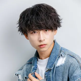 ショート パーマ メンズ 店長⚜️メンズカット パーマ⚜️則次亮哉のヘアスタイル