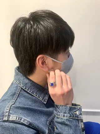 パーマ メンズ 松浦ゆずき 韓国/ 診断/ダウンパーマのヘアスタイル