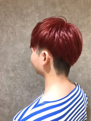 カラー Remember所属・Remember 田中涼太のヘアスタイル