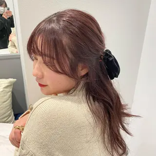 ロング カラー Hello Design Coconeel所属・UNJOUR / kannaのヘアスタイル