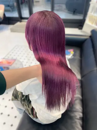 ロング カラー keen 吉祥寺所属・【韓国❤️海外ヘア】 AYAKAのヘアスタイル