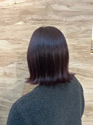 ミディアム カラー suri-ru hair【スリールヘアー】所属・FURUSAWA AOIのヘアスタイル