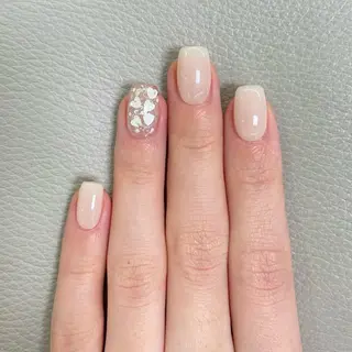 ネイル By moonネイル 🌷ワンホン/韓国風のネイルデザイン