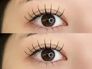 マツエク・マツパ mila ⏾ conのマツエク・マツパデザイン