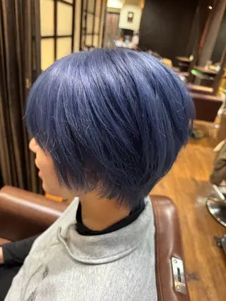 ショート カラー 【縮毛矯正/カラー】 今野寛己のヘアスタイル