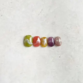 ネイル フリーランス¨̮⃝ ネイリストOKADAのネイルデザイン