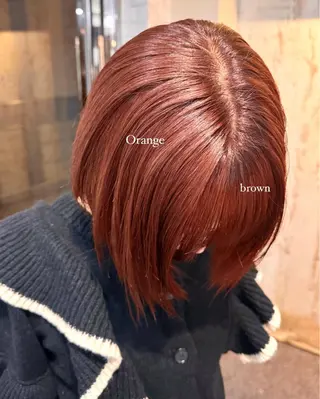 ショート カラー 松本優香/ボブ/ダ ブルカラー/髪質改善のヘアスタイル