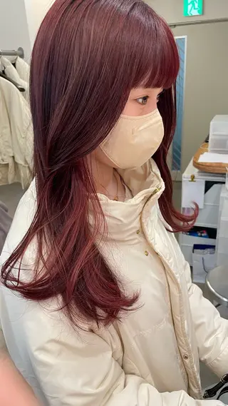カラー 🍃marina🍃 韓国ヘア/Aujuaのヘアスタイル