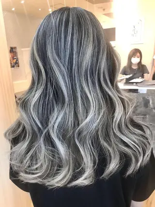 ロング カラー 櫛部洸貴/ メンズ、ヘットスパのヘアスタイル