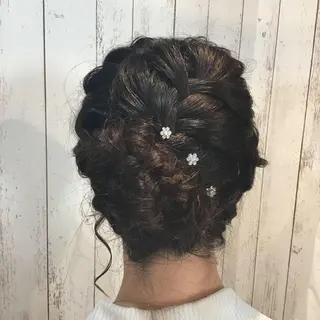 ヘアアレンジ embrace エンブレイスのヘアスタイル