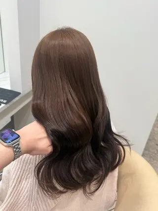 カラー 透明感/韓国風/ fuka🎀🪽のヘアスタイル