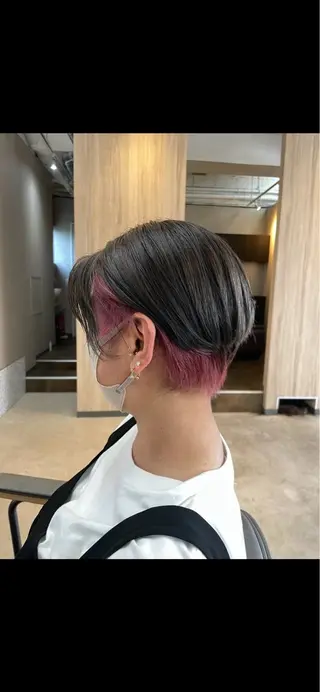 ショート カラー TELAHAIR岩槻店所属・TELAHAIR 店長TAIKIのヘアスタイル