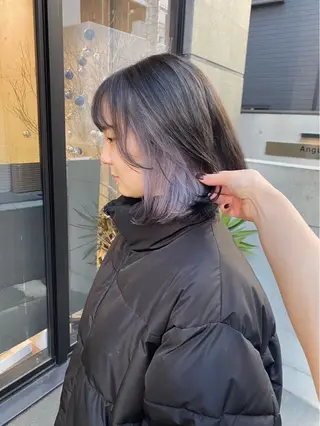 カラー 💙寒色カラー/ ブリーチ🩵hanaのヘアスタイル