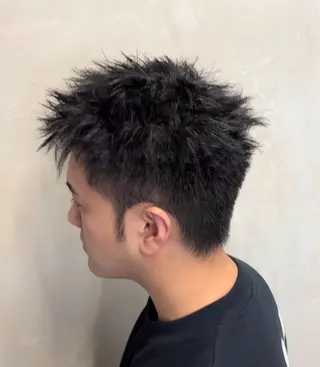 パーマ メンズ 今宫 ななのヘアスタイル