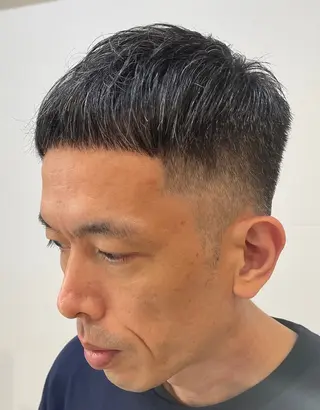 ショート メンズ オオシロ ユウマのヘアスタイル