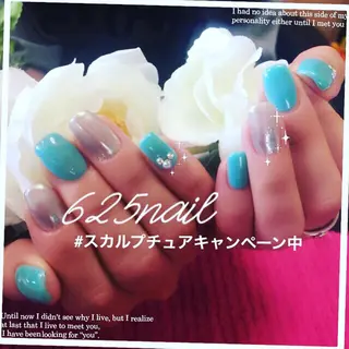 ネイル 625nail 無料P有/春日白水のネイルデザイン