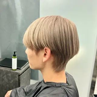 カラー メンズ 難波/ハイトーン 🦋AOI🦋のヘアスタイル