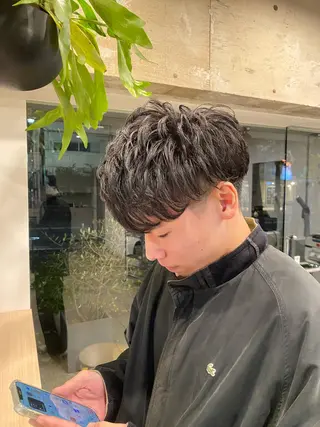 ショート メンズ 💈メンズカット 神保町💈志賀 隼樹のヘアスタイル