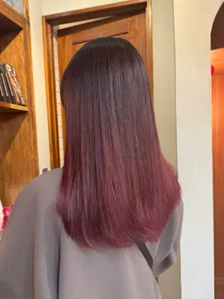ミディアム カラー マツダテホノカ🌼 ボブ・ハイトーン🌼のヘアスタイル