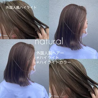 ミディアム カラー nambu-GARDEN所属・上田 昂雅のヘアスタイル