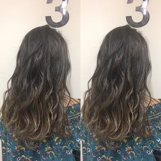 セミロング カラー ヘアアレンジ メンズ キッズ ネイル マツエク・マツパ AUBE HAIRazul吉祥寺所属・綺麗な髪質にしたい方 限定🌈清水 祥のヘアスタイル