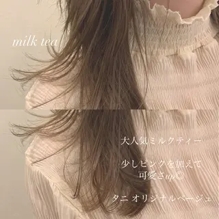 ミディアム カラー レイヤー/艶髪 🇰🇷Ryotaのヘアスタイル