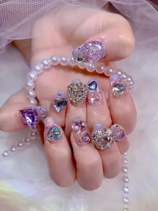 ネイル シェアサロンLei.g(レイジー)所属・3Dアートネイル💗 都築レナのネイルデザイン