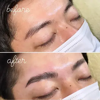 メンズ アイブロウ Felice学芸大学/まつげ/眉毛専門サロン所属・Felice AYAの眉毛・アイブロウイメージ