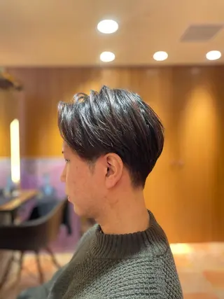 ショート メンズ BASUKIA 西宮 甲子園口所属・𝙢𝙚𝙣'𝙨 𝙝𝙖𝙞𝙧高津のヘアスタイル