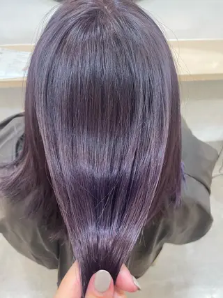 カラー 大迫 江梨のヘアスタイル