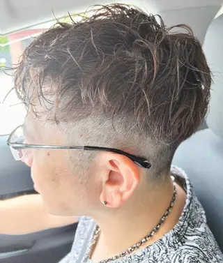 メンズ パーマ Fucai tomocoのヘアスタイル