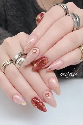 ネイル 胡蝶蘭レディースサロ ンNailMOKAのネイルデザイン
