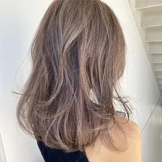 ミディアム カラー 白髪ぼかし/ショート 特化🌟サトウユキのヘアスタイル